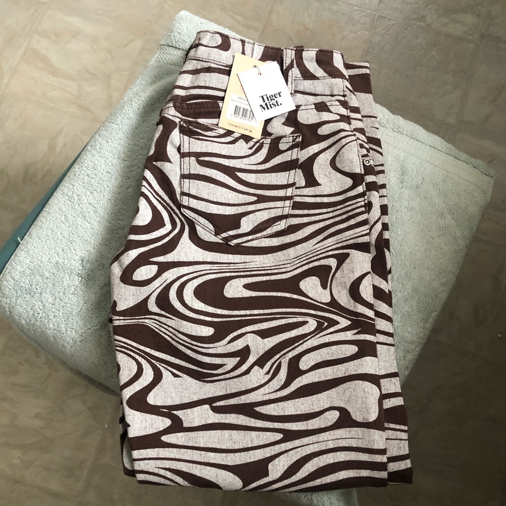 Tiger mist NWT Sergio Jean chocolate XS